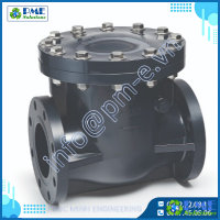 Van Một Chiều Lá Lật PVC Sạch