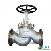 Van Cầu Inox Stainless Steel Globe Valve | PN16/150LB, DN50–DN300